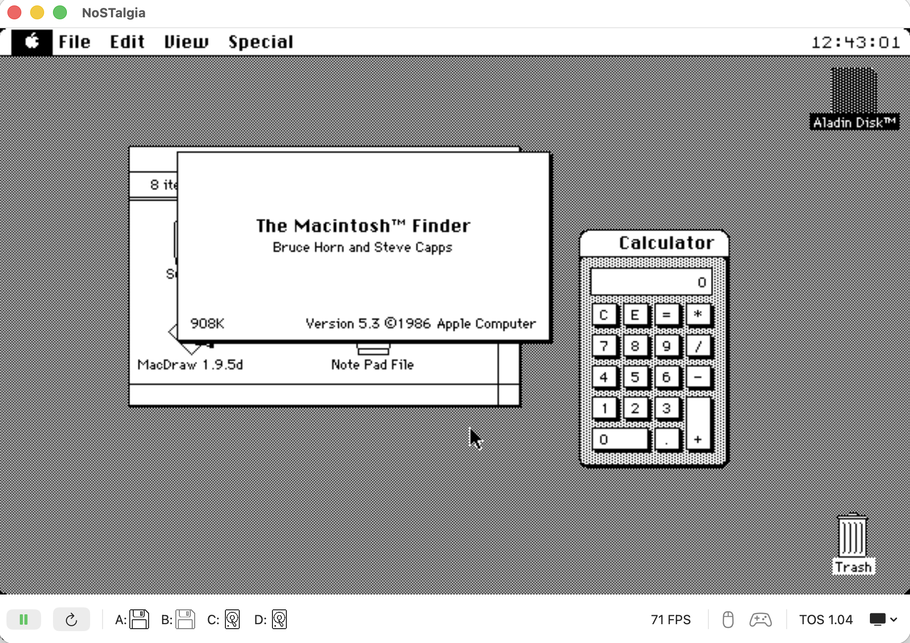 Aladin Mac Emulator